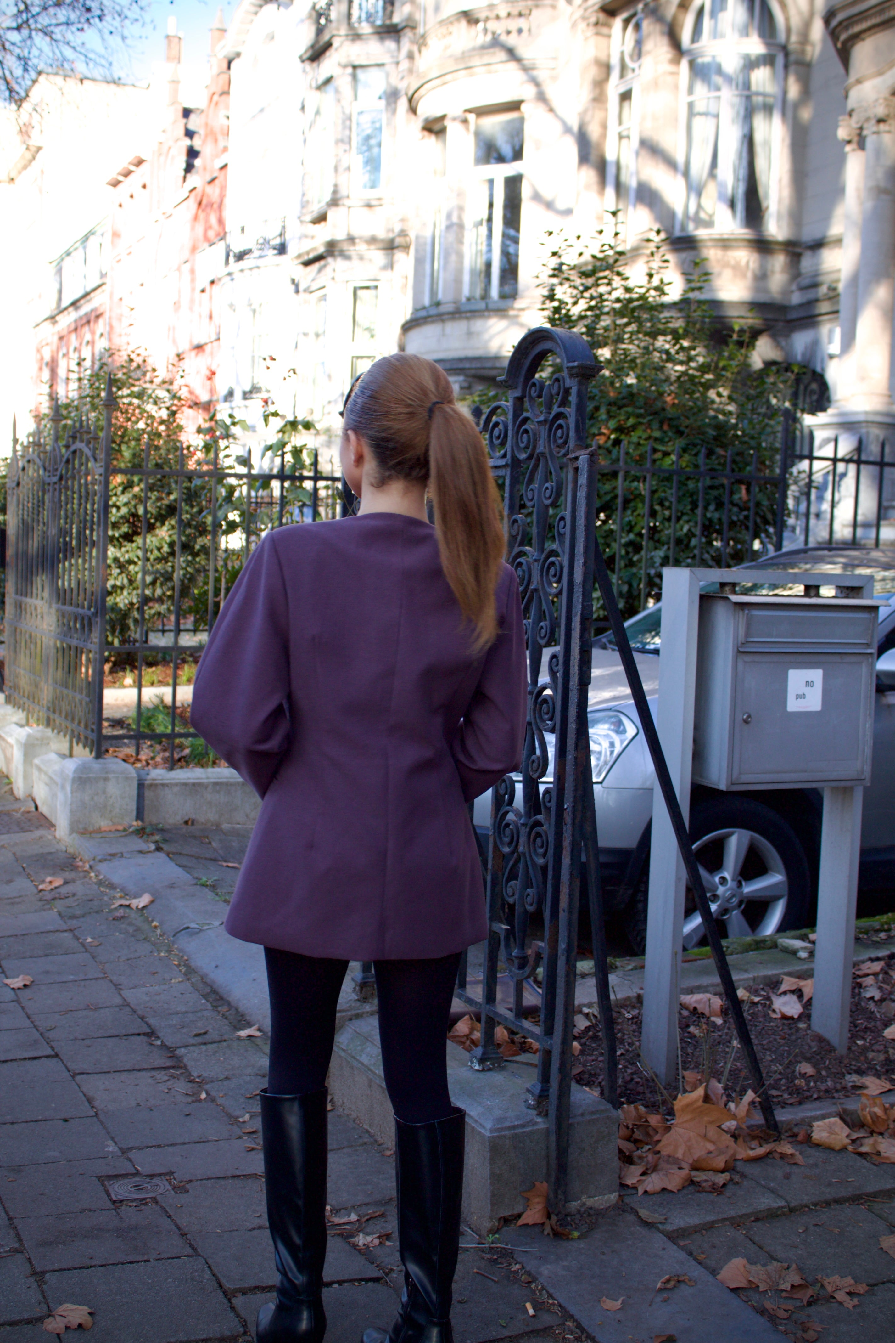 Bayla Sculpt Cotton Blazer