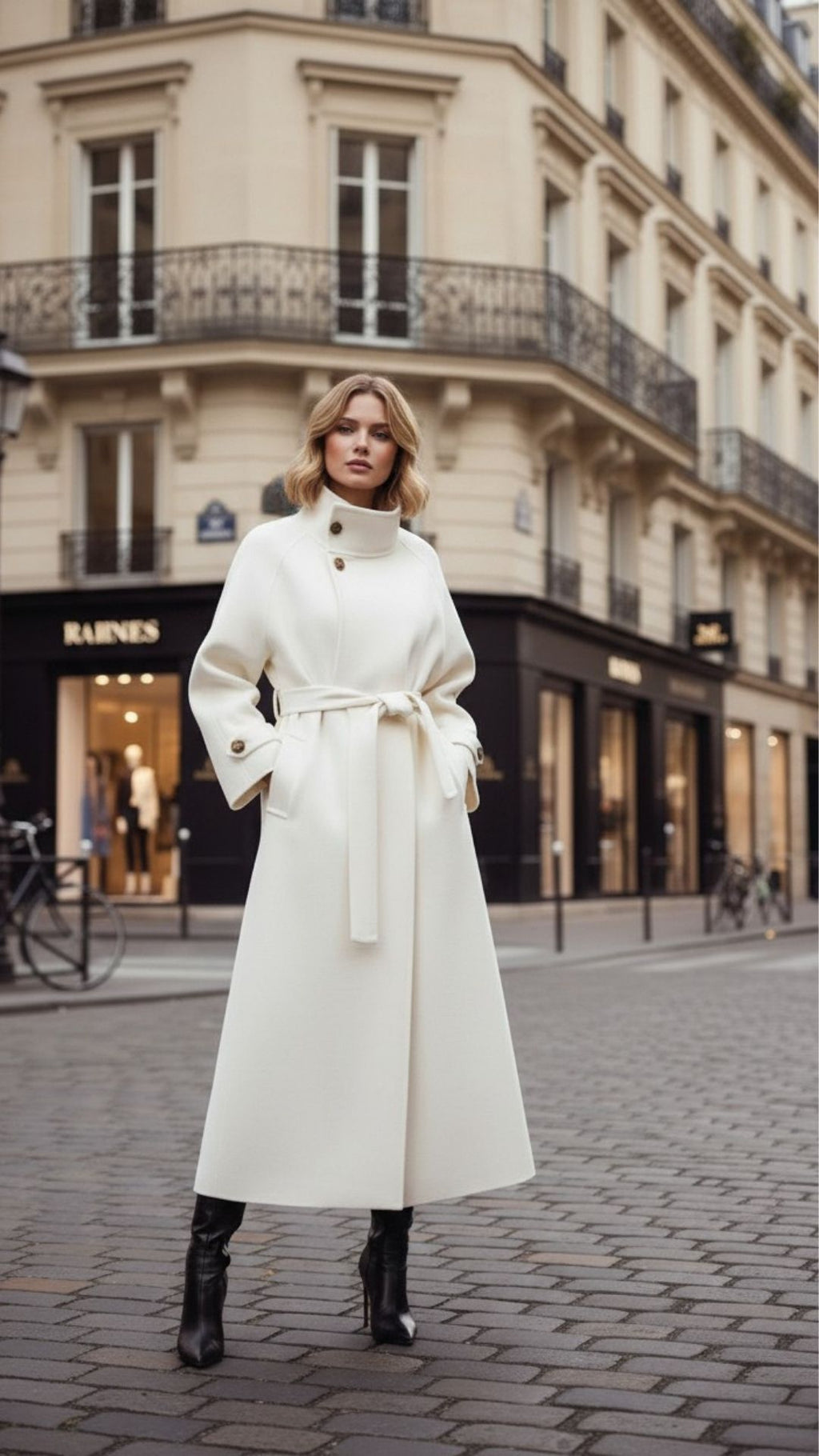 Manteau en laine Vora