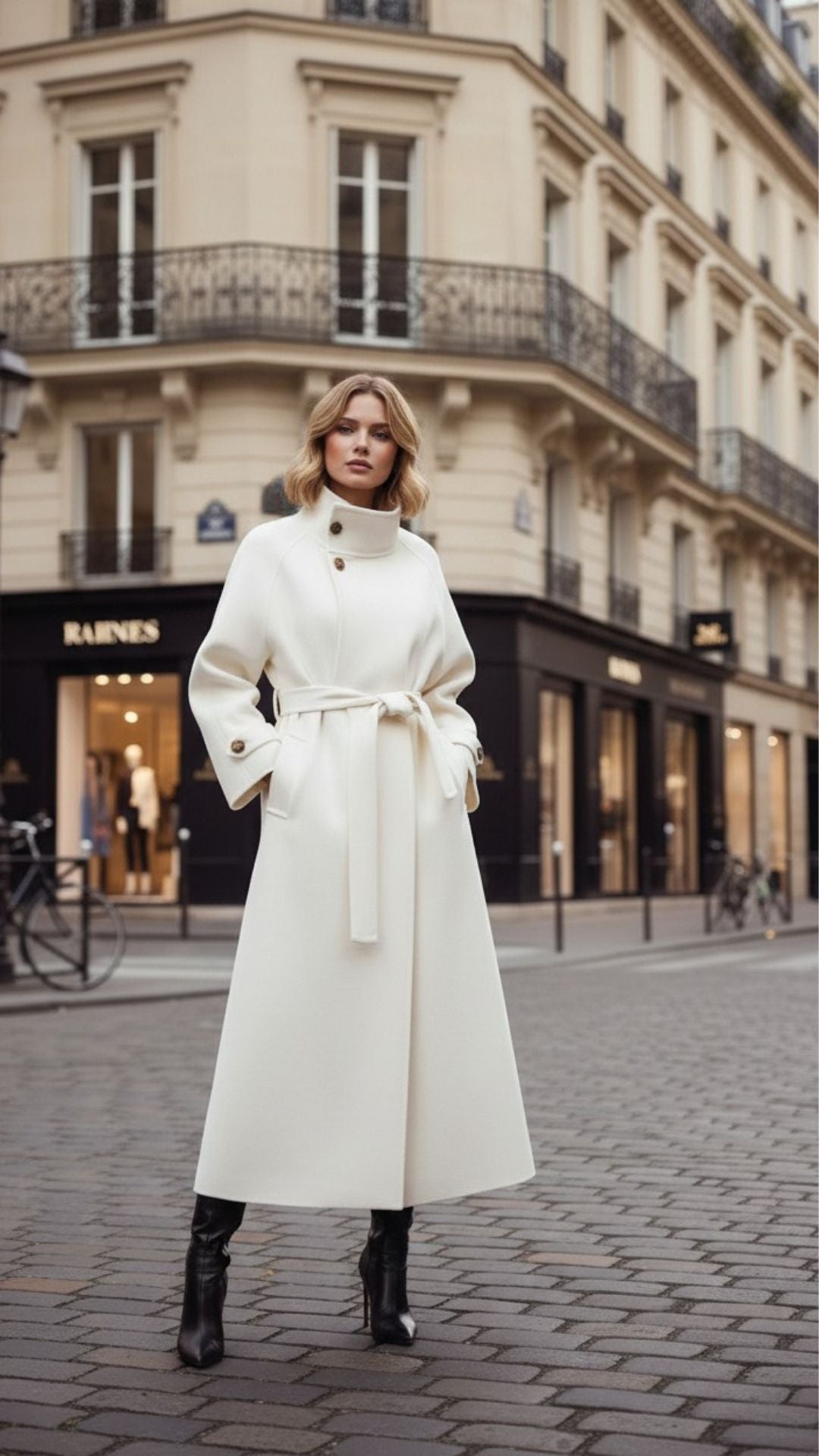 Manteau en laine Vora