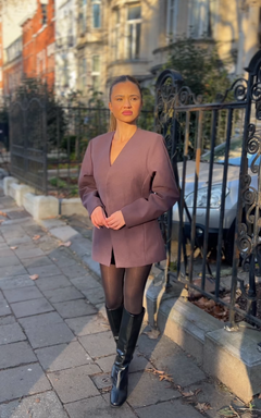 Bayla Sculpt Cotton Blazer