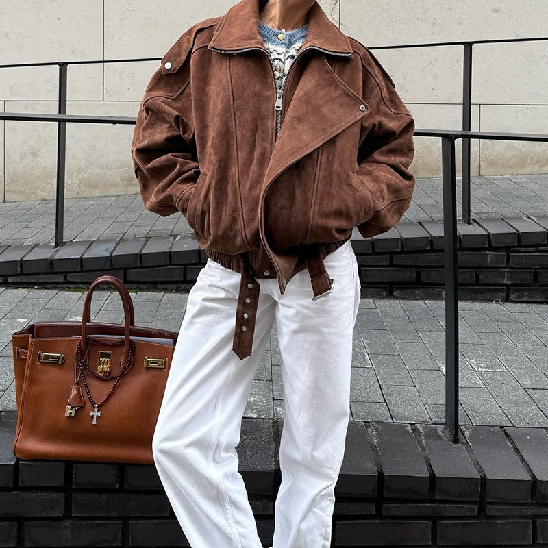 Bomber Bayla en suédine